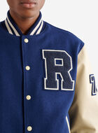 Blouson universitaire r&eacute;tro pour homme