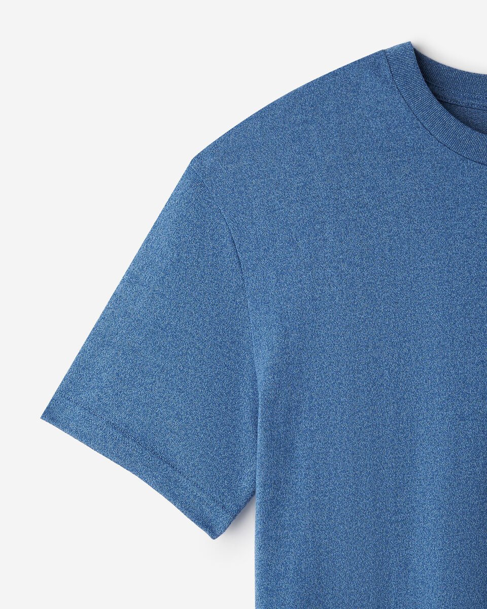 T-shirt poivr&eacute; en coton bio pour hommes