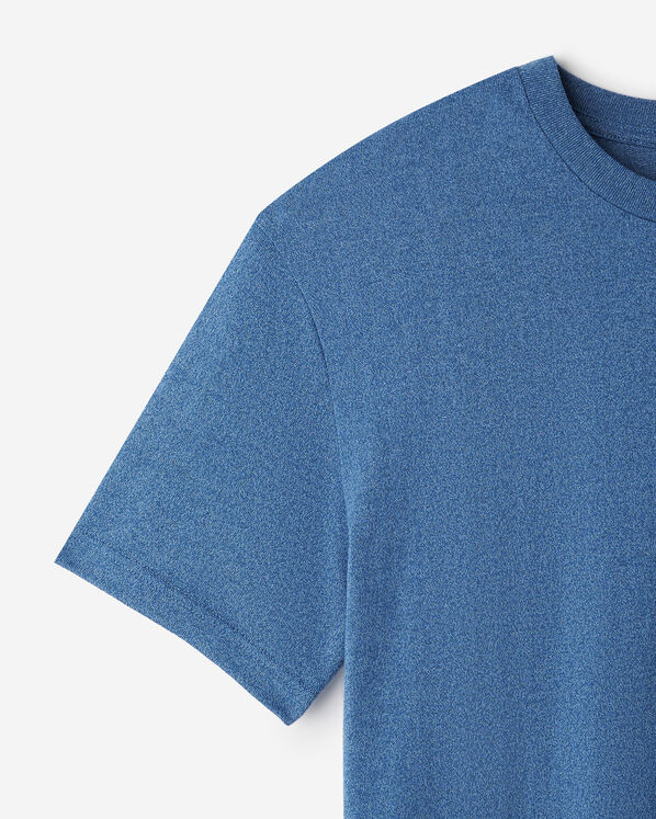 T-shirt poivr&eacute; en coton bio pour hommes