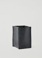 Small Rollover Basket Metallic