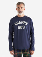 Mens 1973 Champs Raglan Long Sleeve T-Shirt