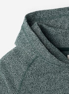 Chandail kangourou original &agrave; capuchon en jersey bouclette en coton bio pour enfants