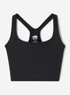 Camisole sport courte en tricot