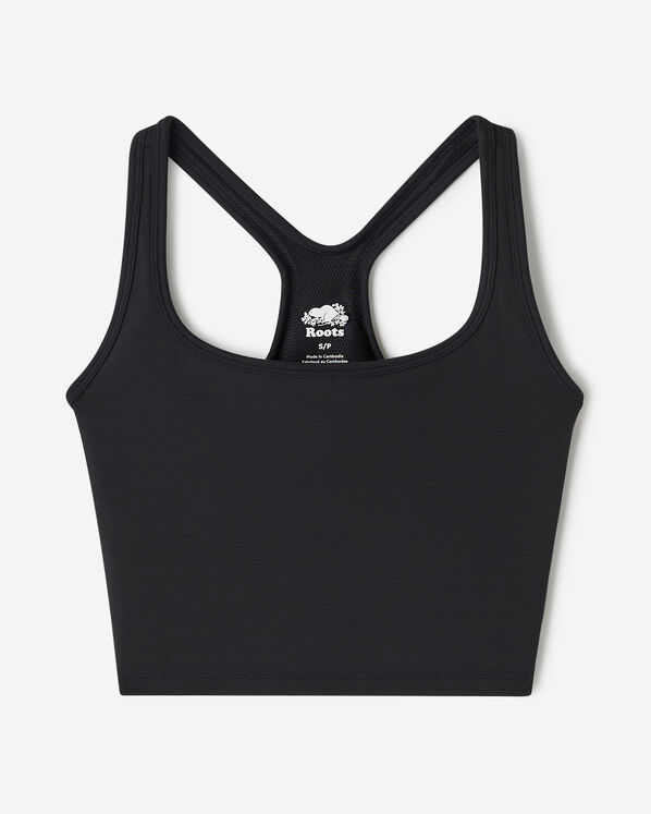 Active Knit Cropped Tank