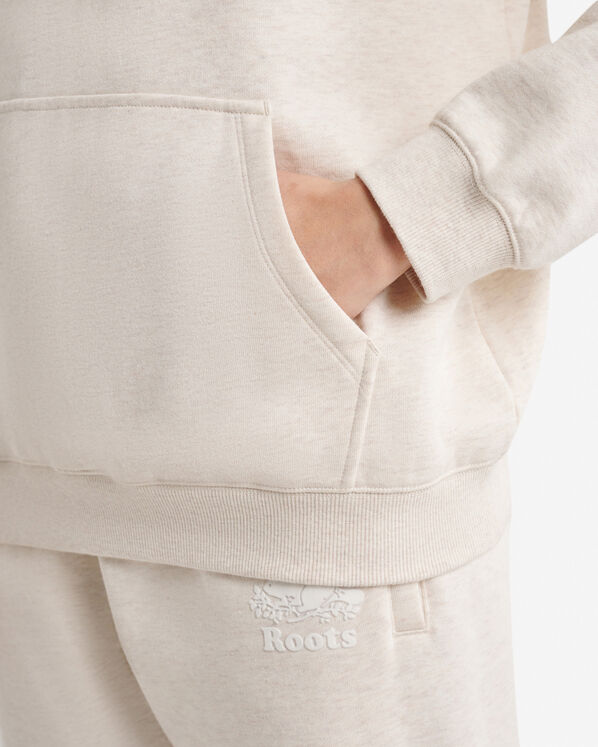 Organic Cooper Relaxed Quarter Zip Stein