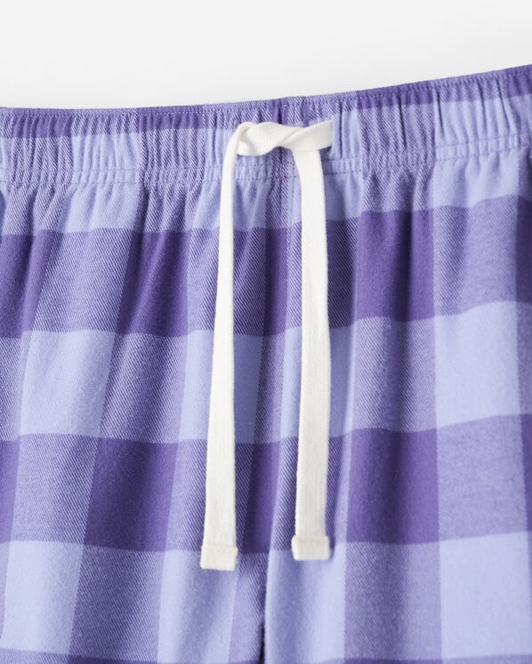 Short de pyjama &agrave; carreaux pour femme