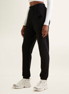 Pantalon en molleton de coton bio à taille haute Cooper