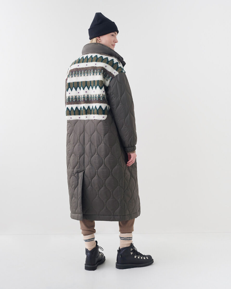 Fair Isle Long Jacket