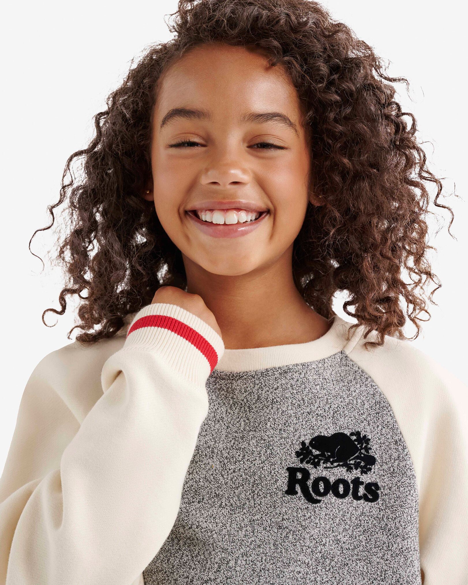 Chandail à col rond Cabane pour enfants