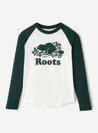 Kids Organic Cooper Baseball T-Shirt