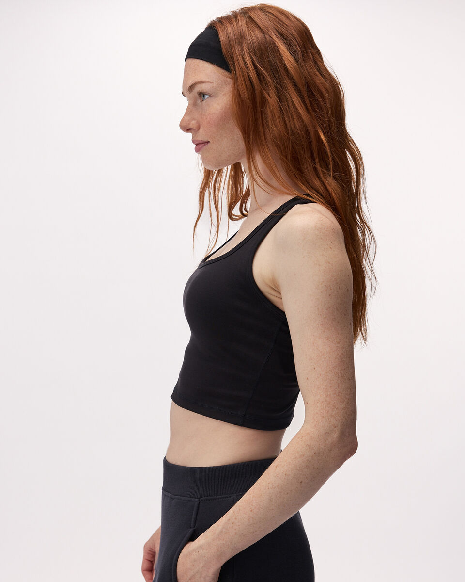 Active Knit Cropped Tank