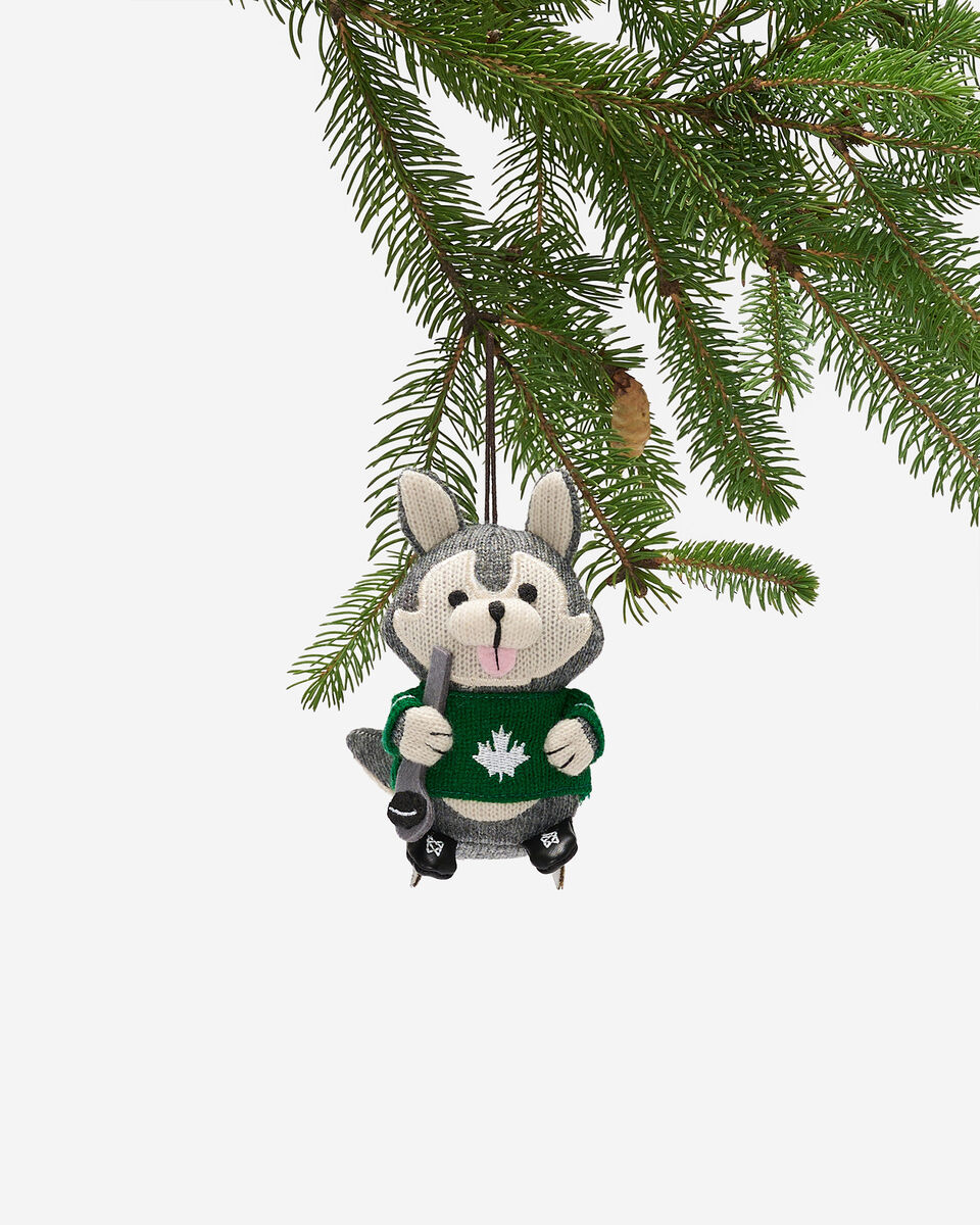 Hockey Husky Ornament