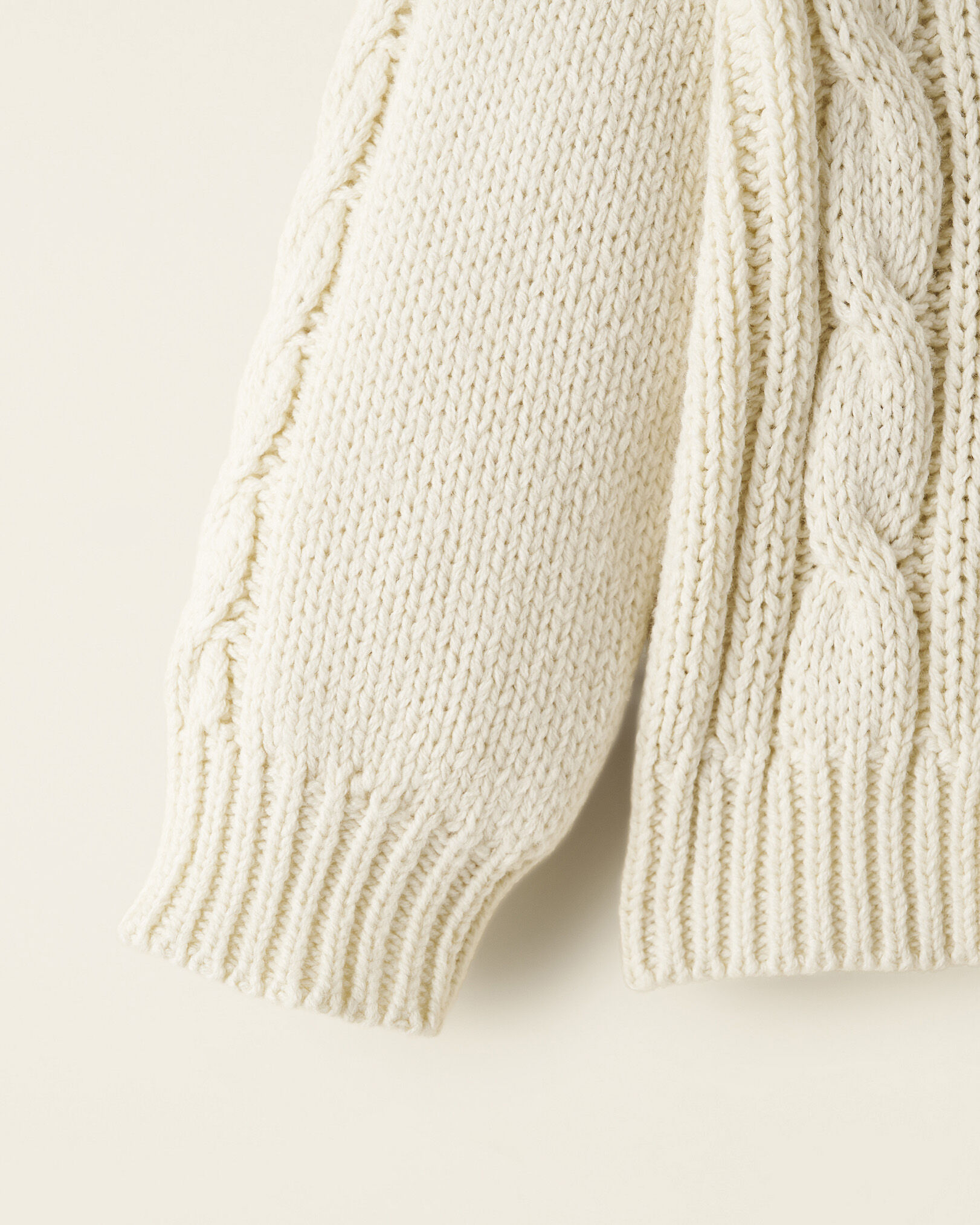 Baby Cable Crew Sweater