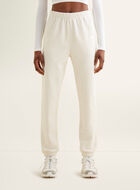 Pantalon en molleton de coton bio à taille haute Cooper