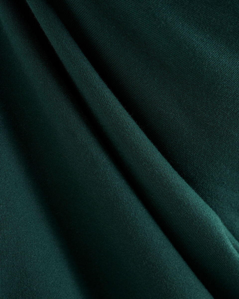 Chandail &agrave; col rond d&eacute;contract&eacute; en coton bio Cooper 