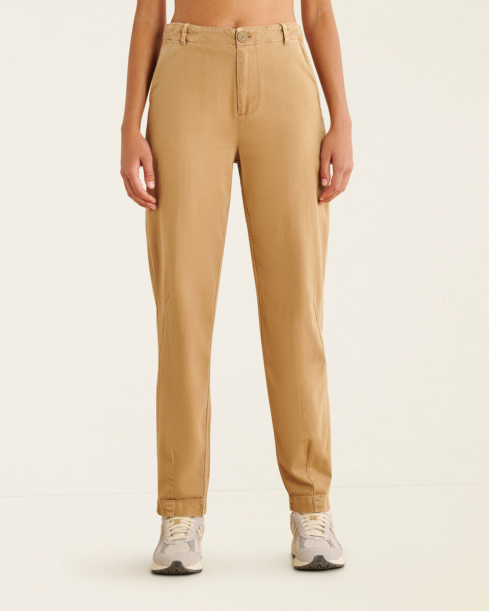 Soft Twill Barrel Pant