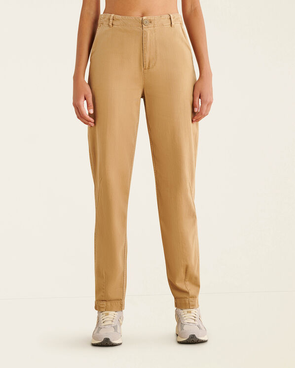 Soft Twill Barrel Pant