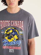 T-shirt décontracté Super hockey pour hommes