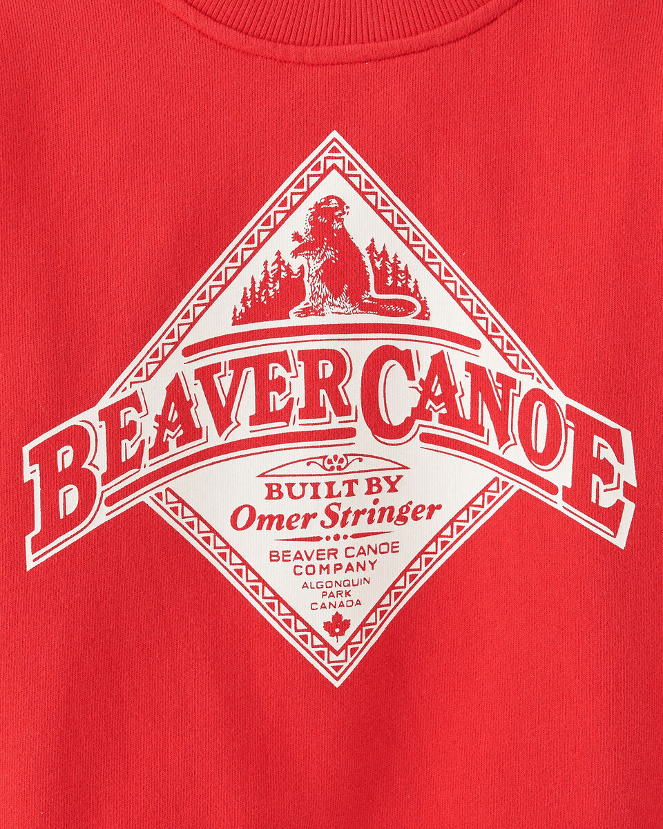 Toddler Beaver Canoe Relaxed Crew Sweatshirt