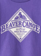 T-shirt décontracté Beaver Canoe pour bébé