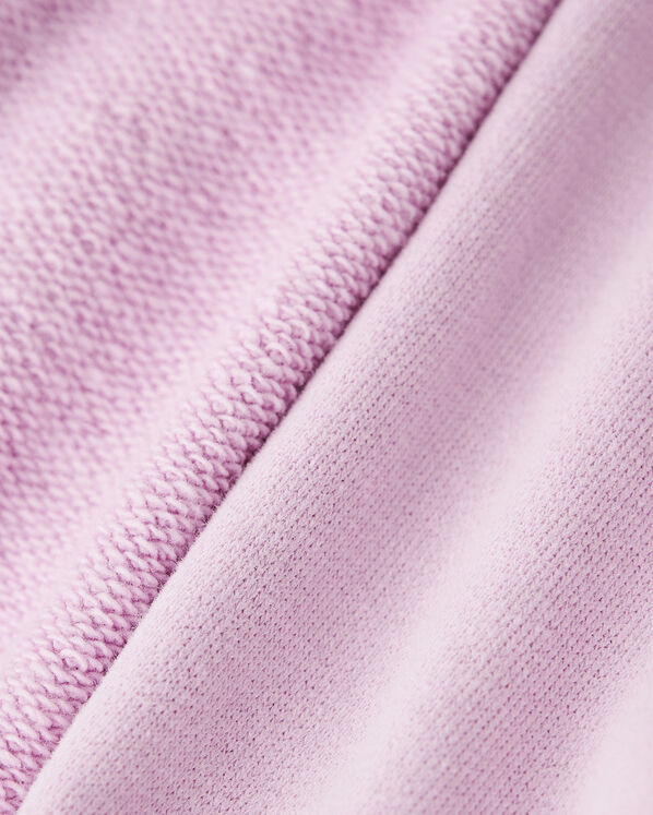 Toddler Girls Summer Cloud Cropped Bubble Full Zip Hoodie