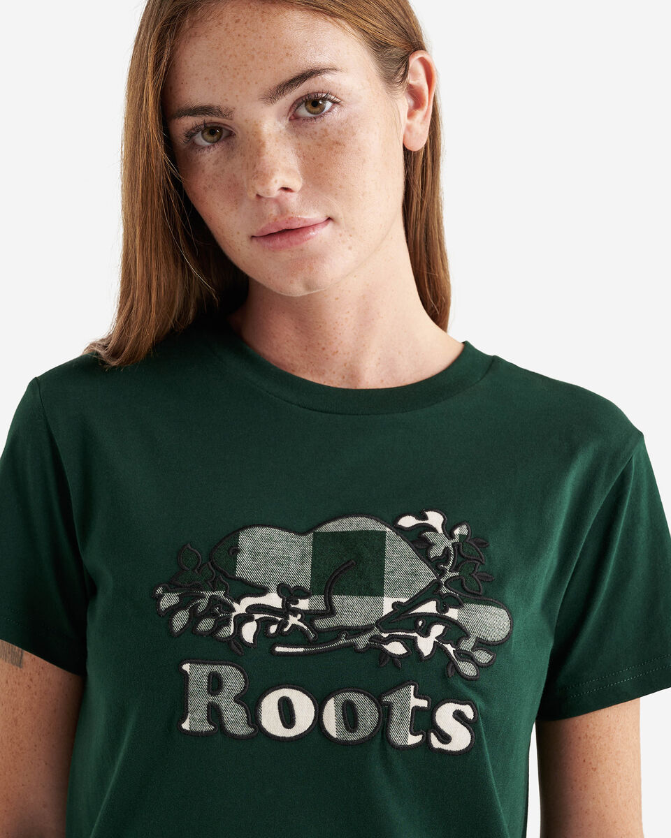Womens Cooper Plaid T-Shirt