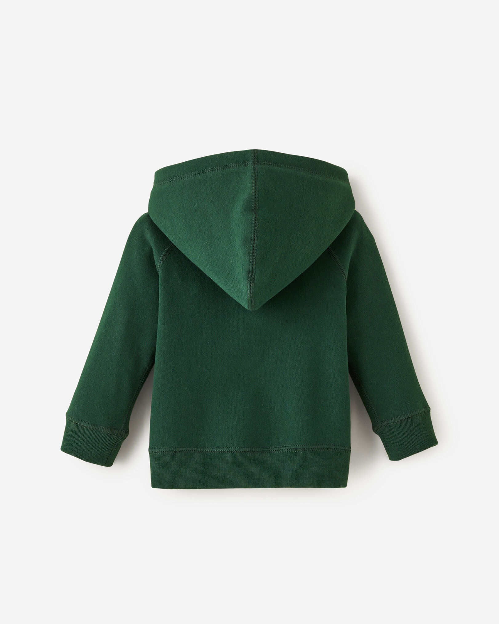 Roots Baby Organic Original Full Zip Hoodie in Varsity Green