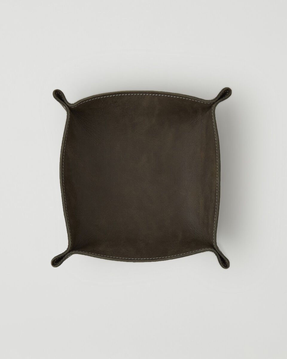 Large Leather Tray Tribe
