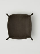 Large Leather Tray Tribe