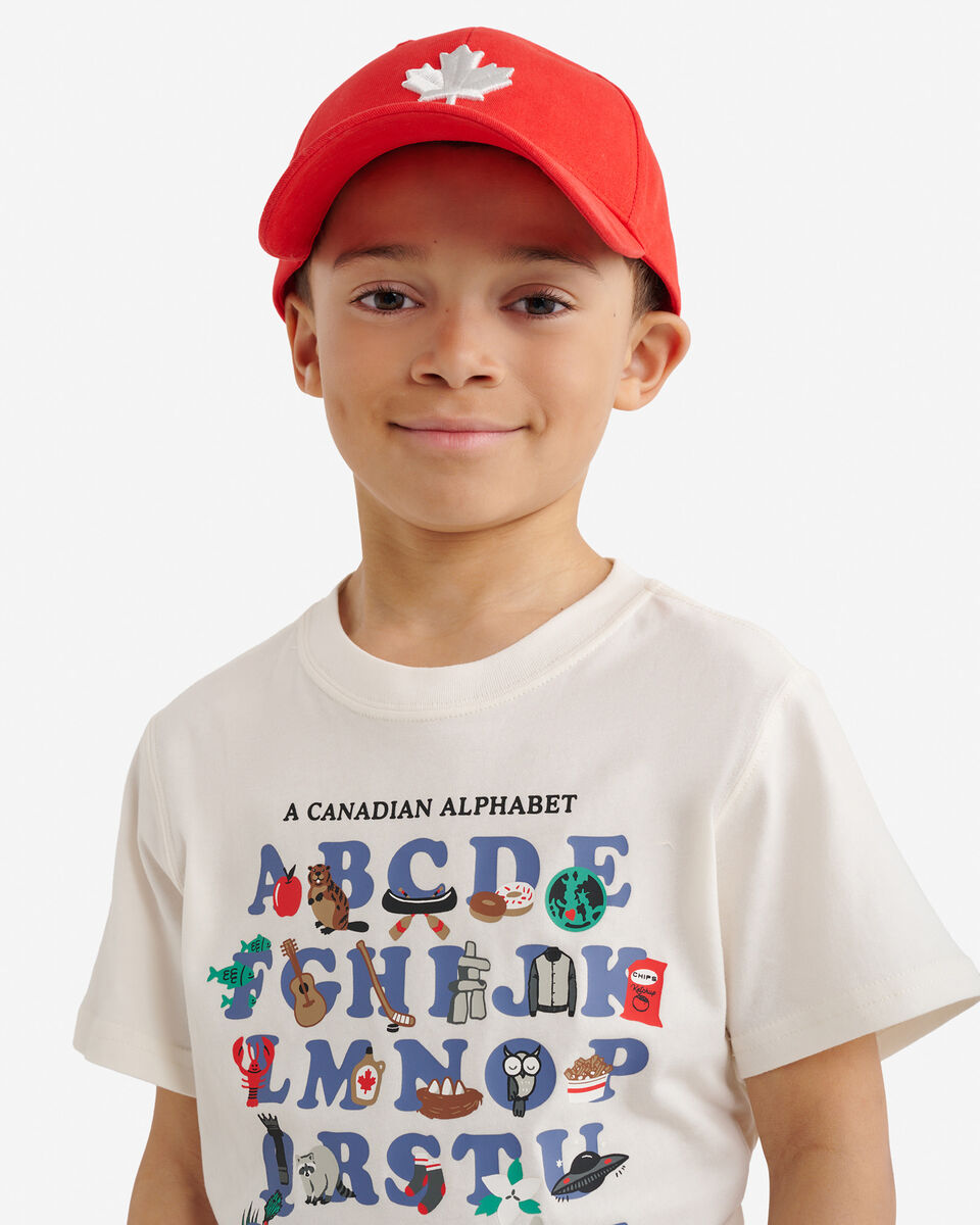 T-shirt ABC du Canada pour enfants