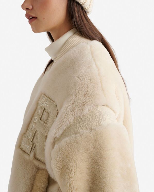 Blouson universitaire en mouton Blouson universitaire en mouton