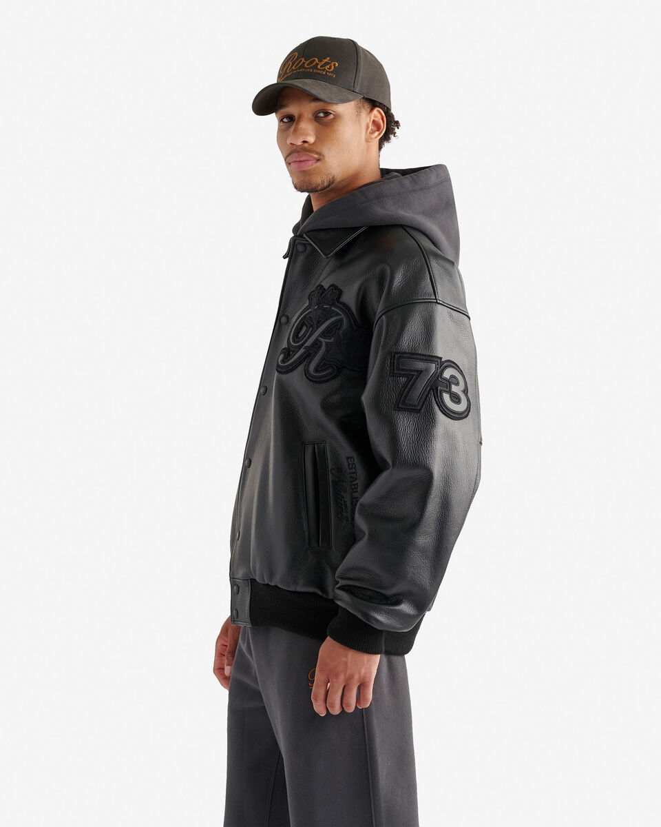 Blouson universitaire signature Roots