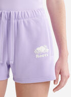 Short original en jersey bouclette de coton bio 3 po