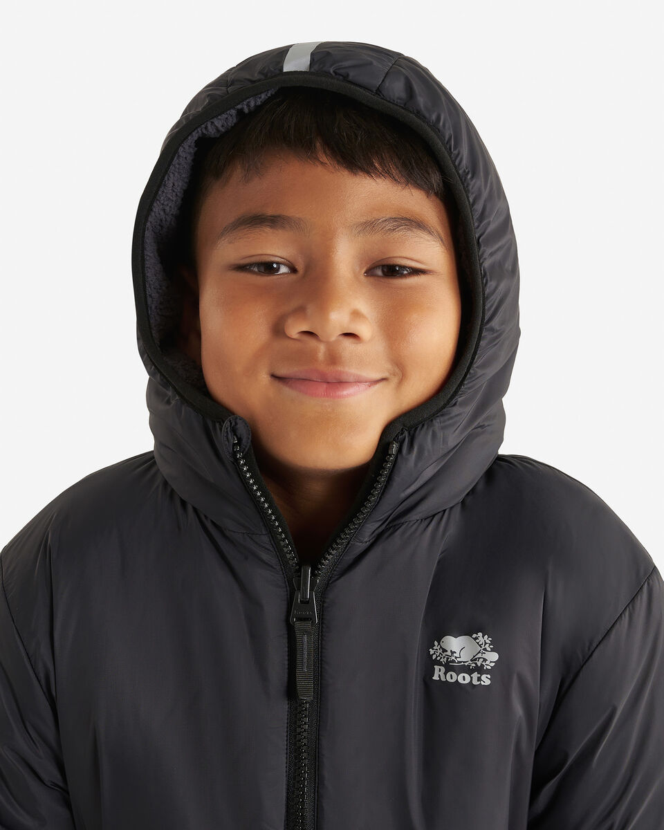 Blouson en mouton réversible pour enfants