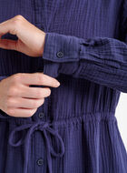 Isla Cotton Gauze Shirt Dress