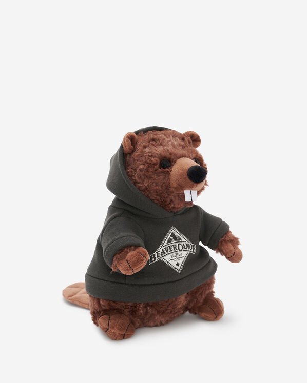 Castor en peluche Beaver Canoe