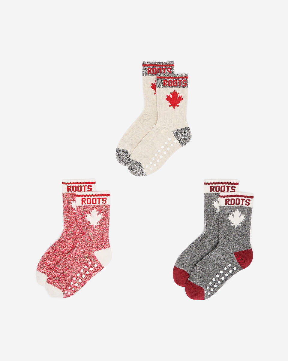 Baby & Toddler Cabin Maple Sock 3 Pack
