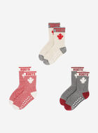 Baby & Toddler Cabin Maple Sock 3 Pack