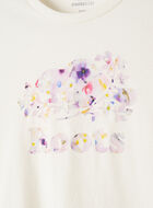 T-shirt ajust&eacute; &agrave; motif floral pour enfants