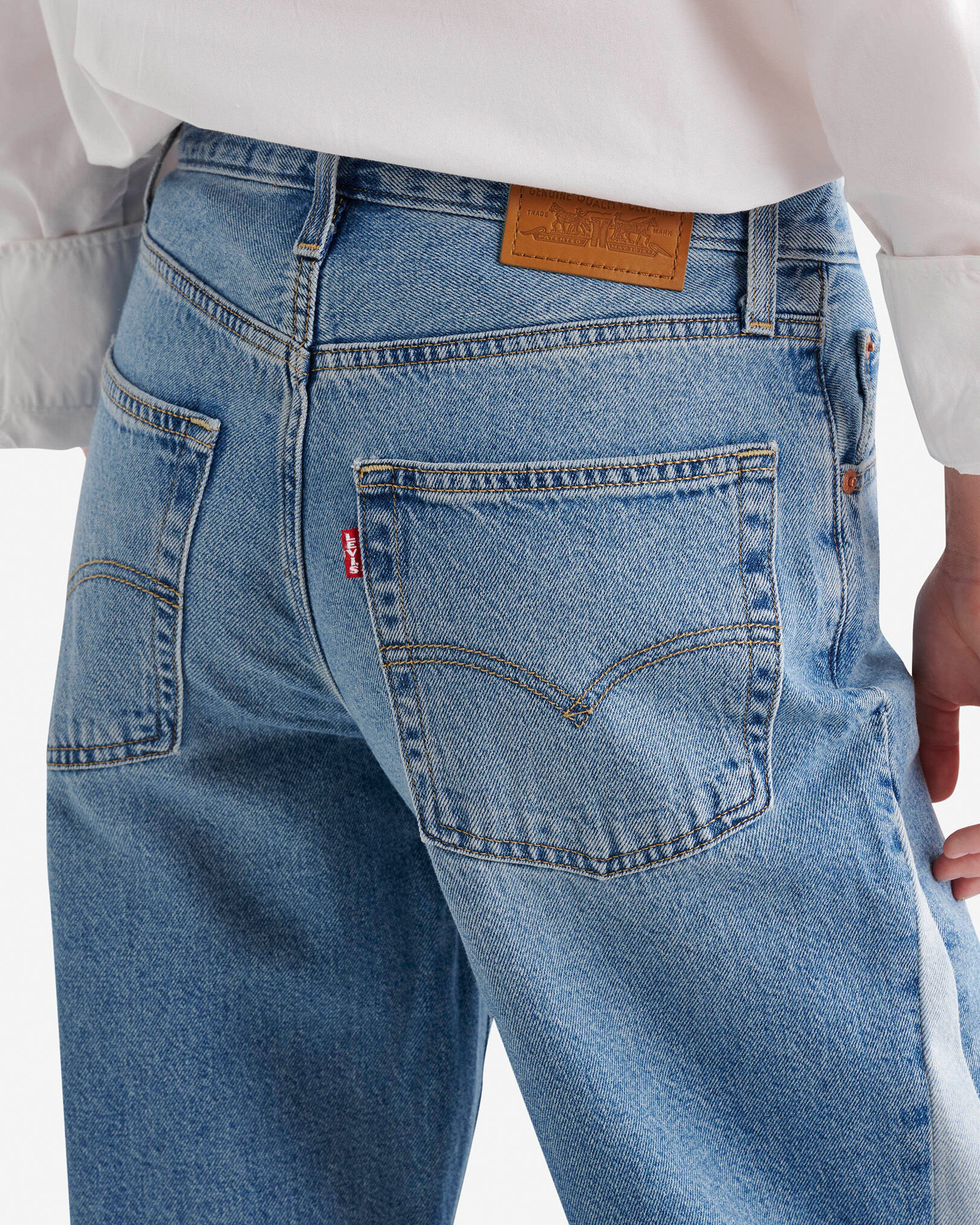 Levi's Baggy Dad Pieced Womens Jeans