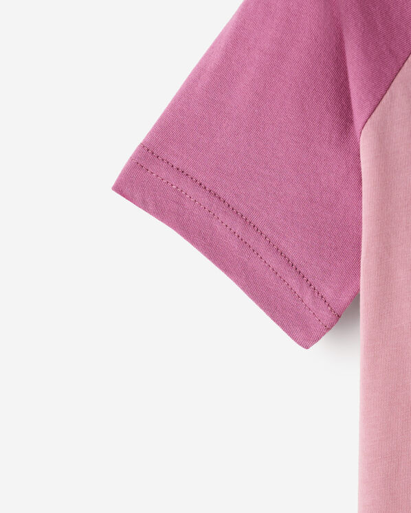 T-shirt style baseball Cooper en coton bio pour tout-petits