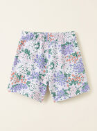Short motif floral pour tout-petits