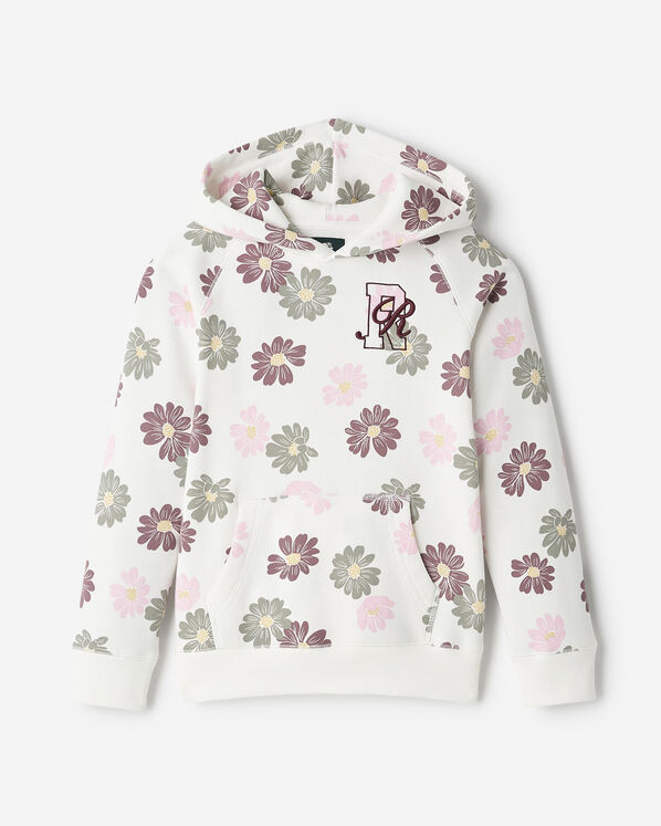 Chandail &agrave; capuchon &agrave; motif floral Roots Academy pour enfants