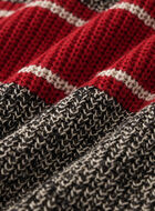 Cabin Stripe Shaker Crew Sweater