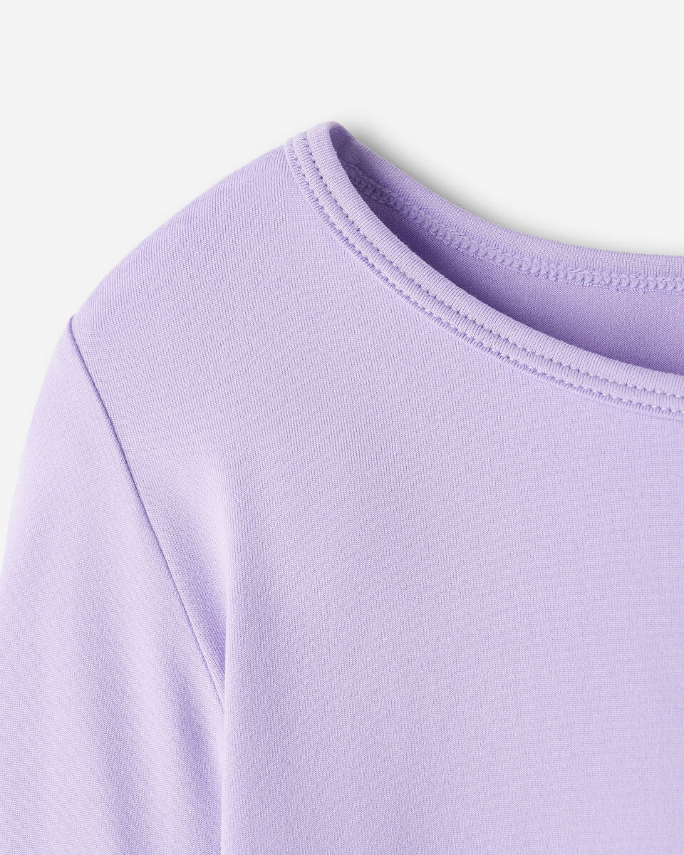 T-shirt sport &agrave; ourlet tulipe ajust&eacute; pour filles