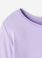 T-shirt sport &agrave; ourlet tulipe ajust&eacute; pour filles