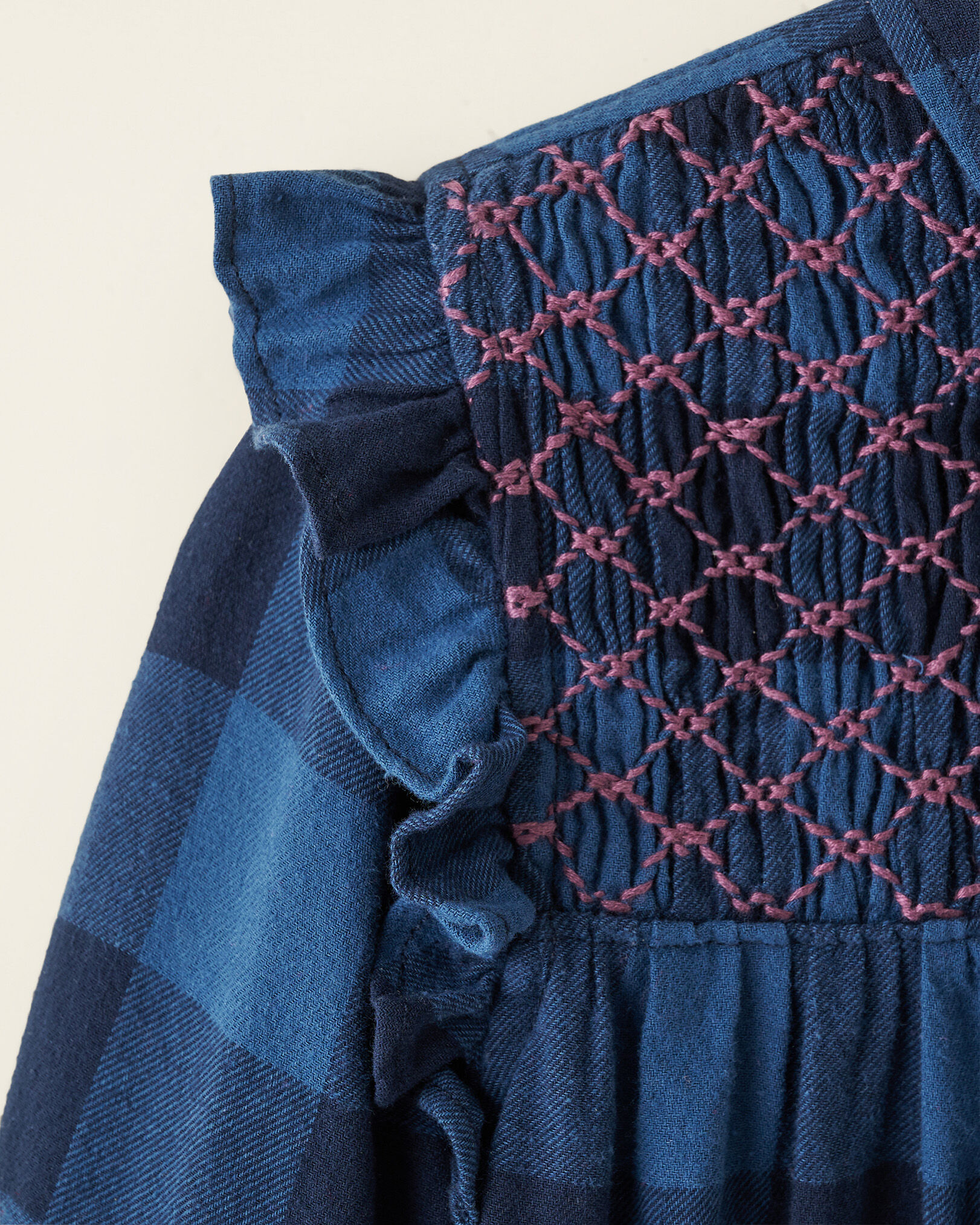 Girls Park Plaid Dress