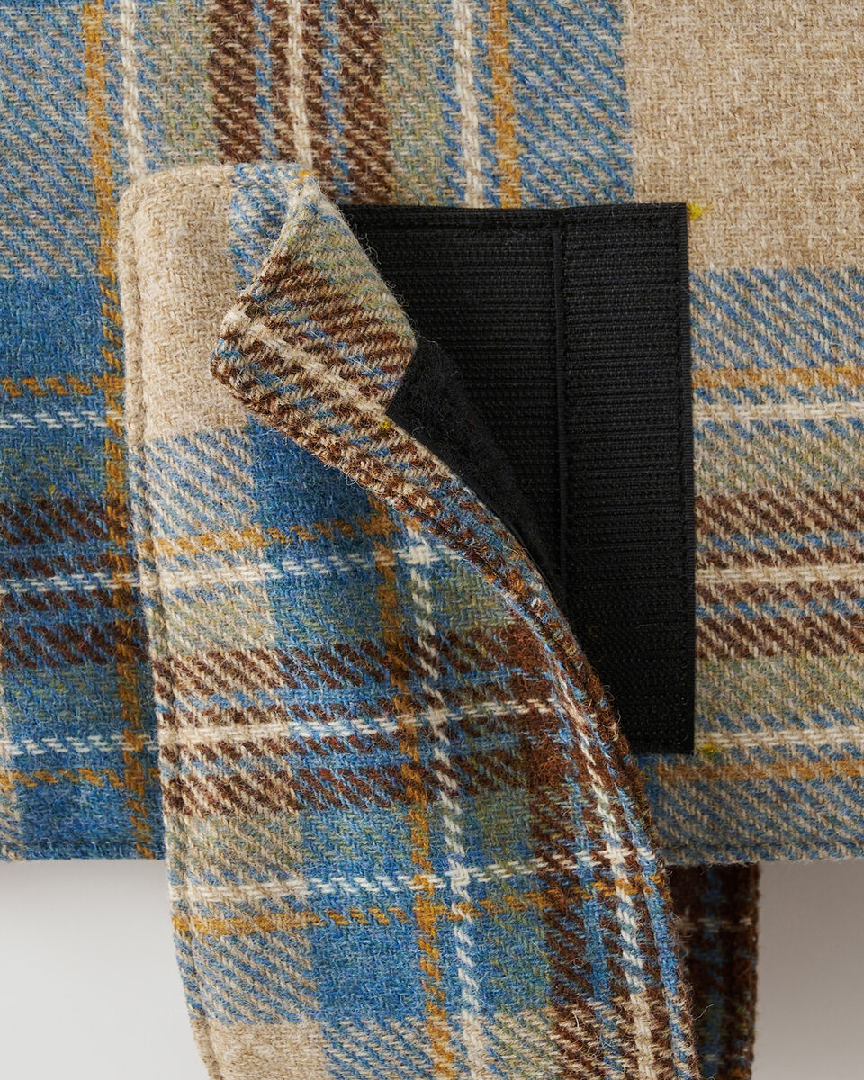 S Moon Plaid Dog Jacket Leather Accessories Roots