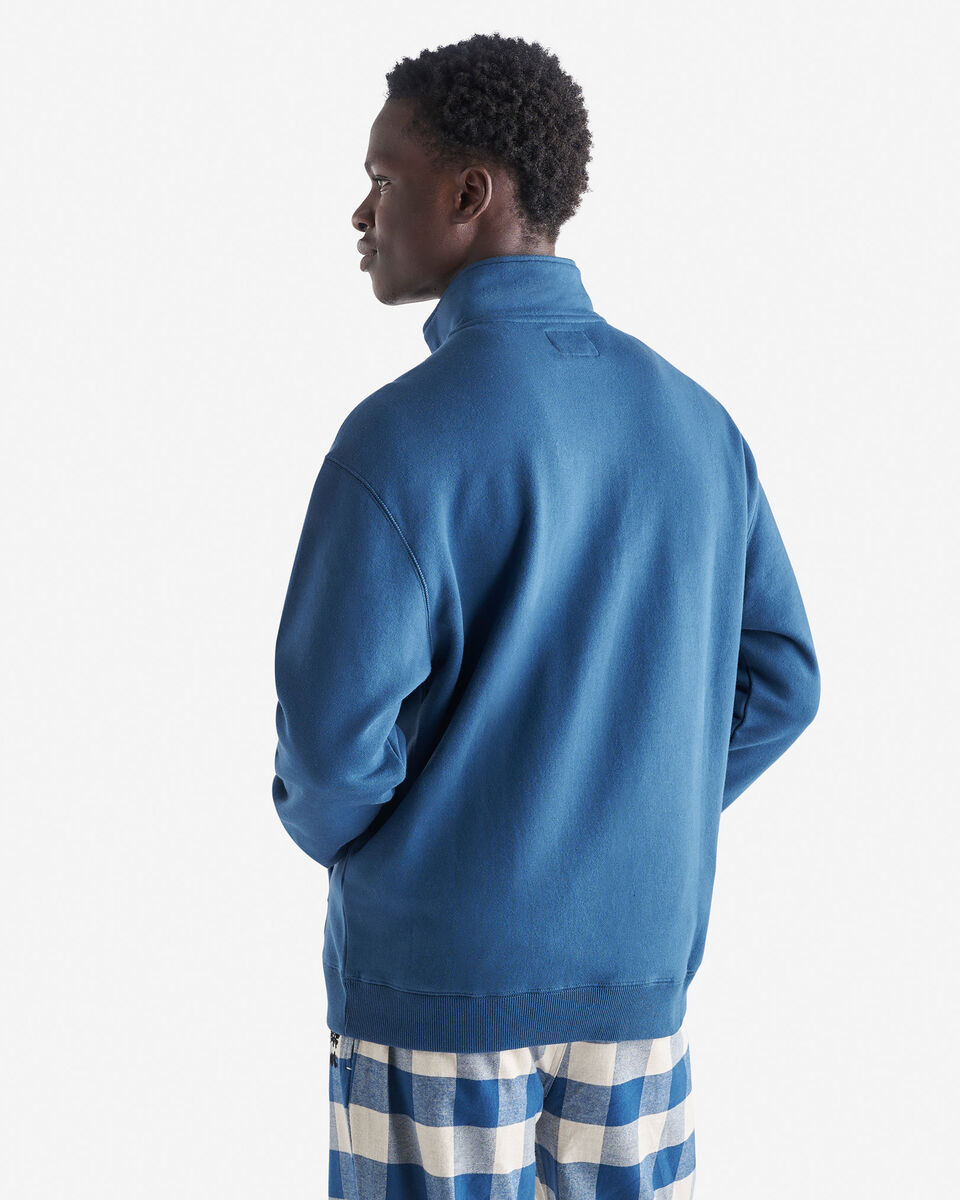 Organic Cooper Relaxed Kanga Half Zip Stein