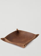 Large Leather Tray Tribe